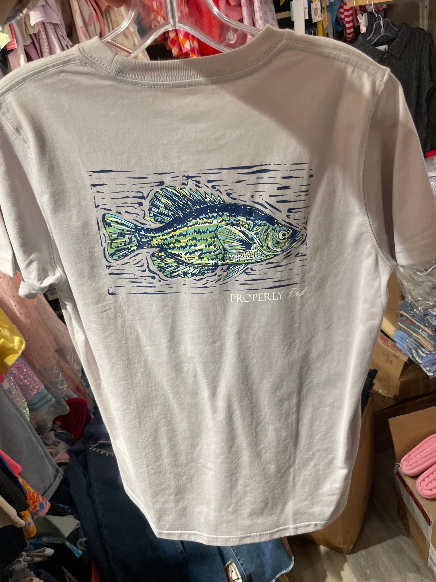 ICE GREY CRAPPIE T-SHIRT