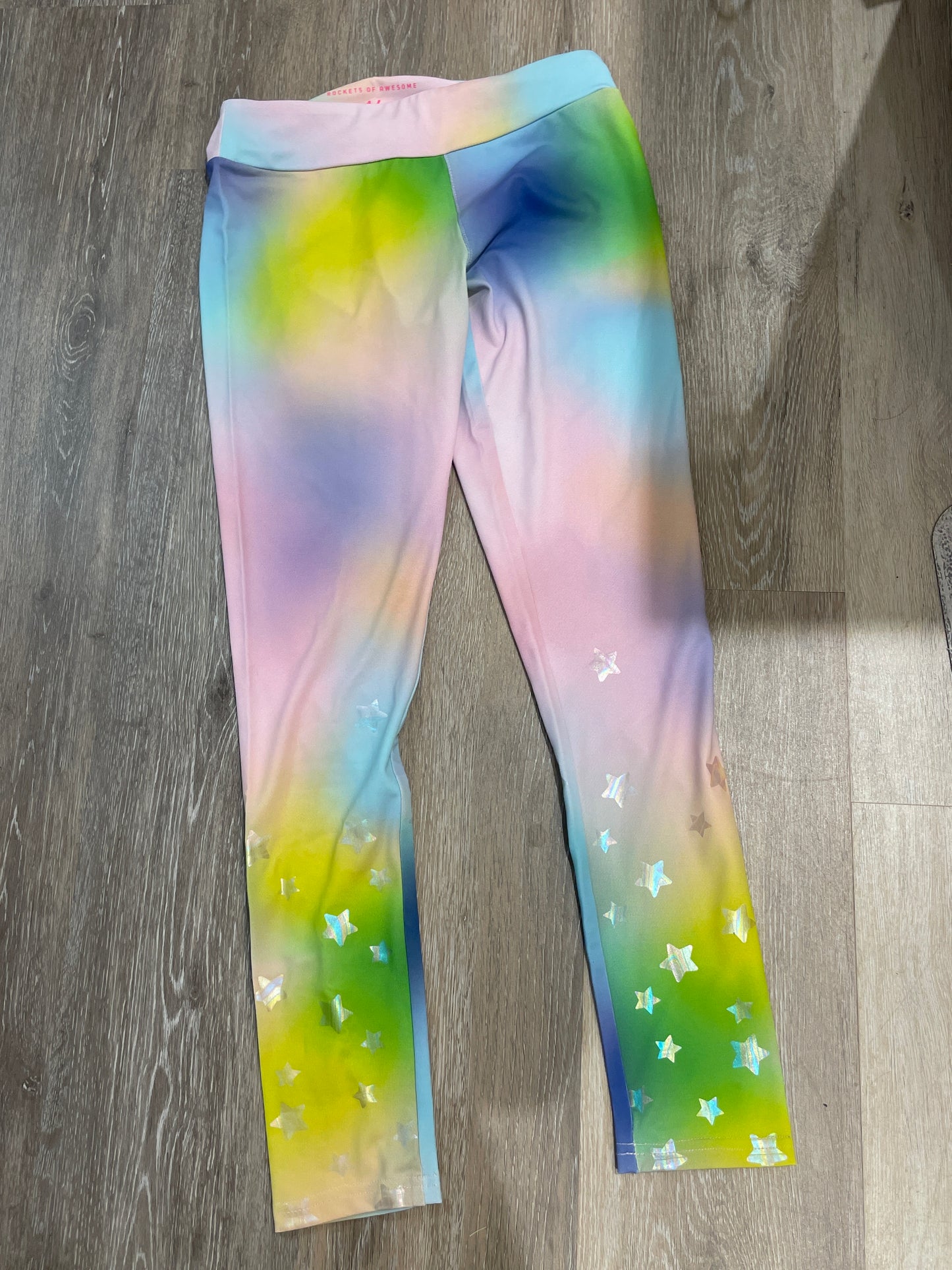 Tie Dye Superstar Active Leggings