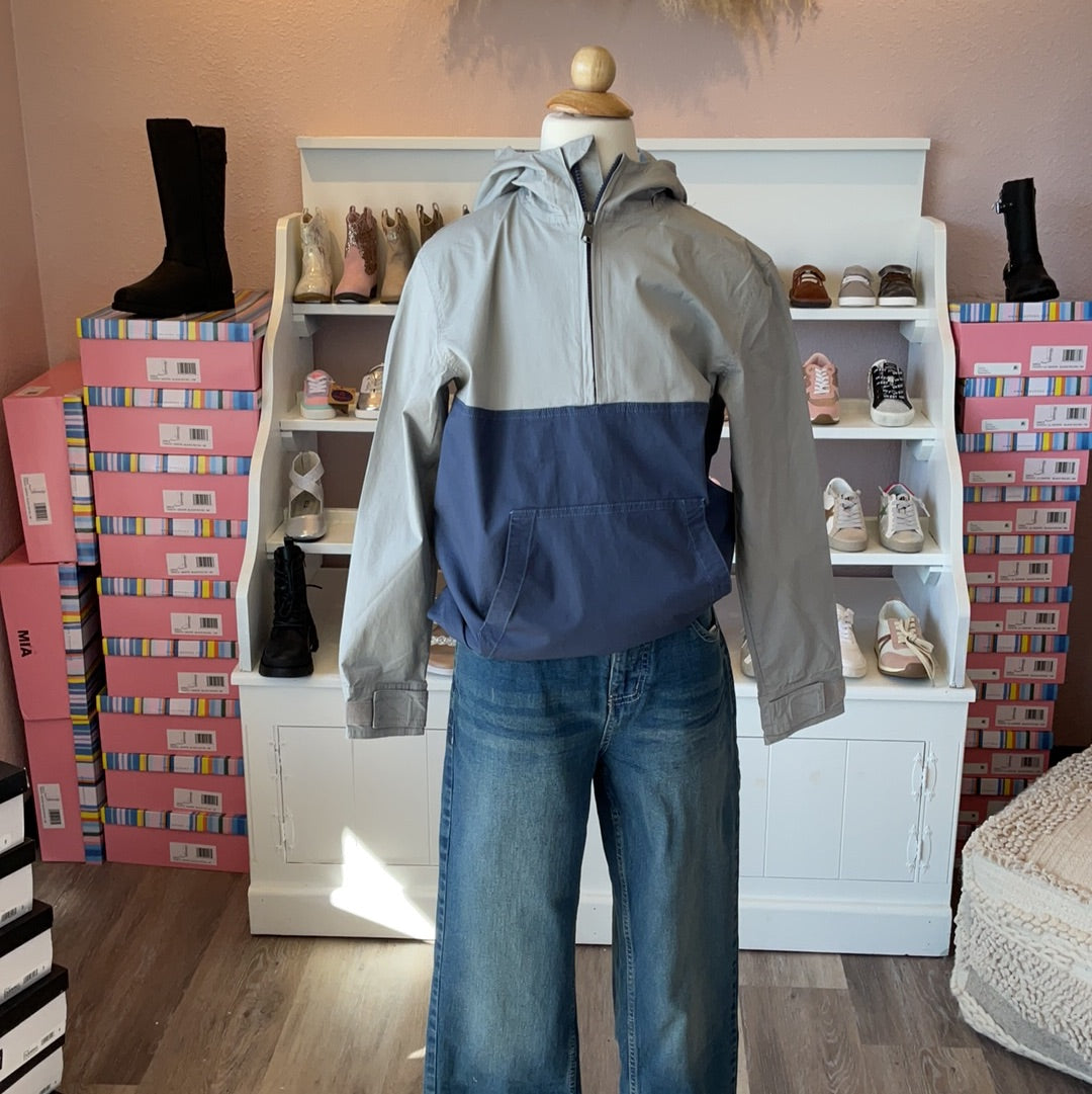 BOYS RIDGE ANORAK ATLANTIC