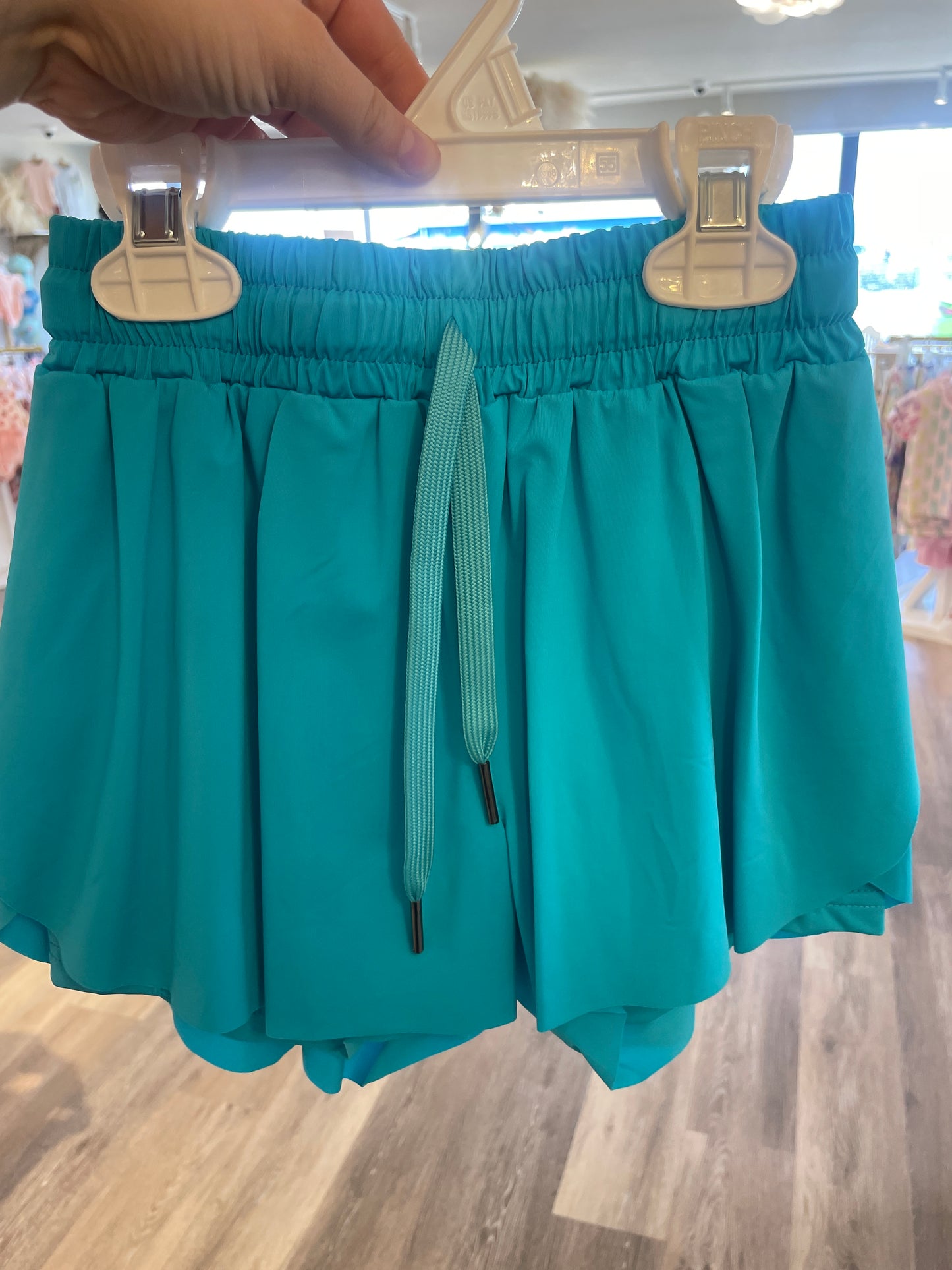 Bright Blue Butterfly Shorts