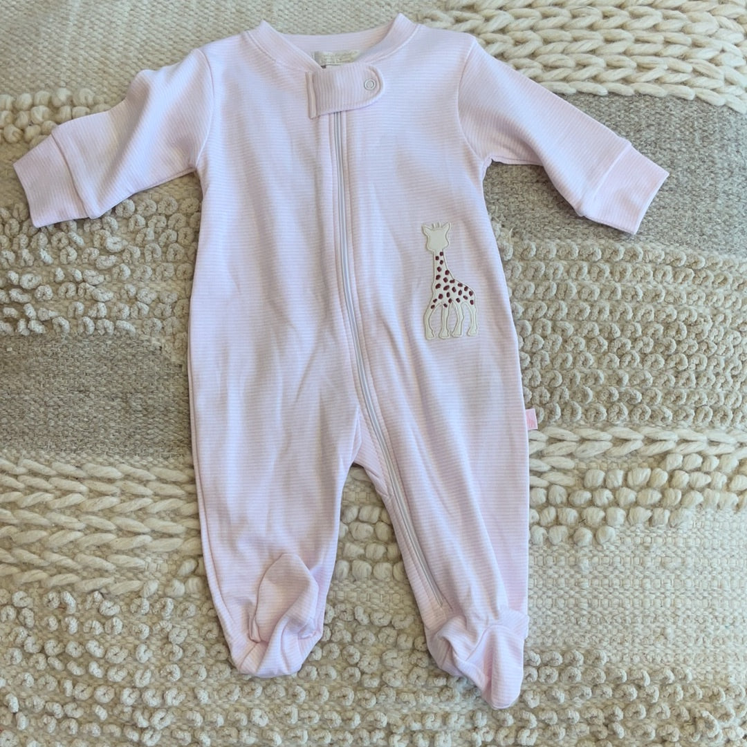 SOPHIE STRIPED FOOTIE PAJAMA