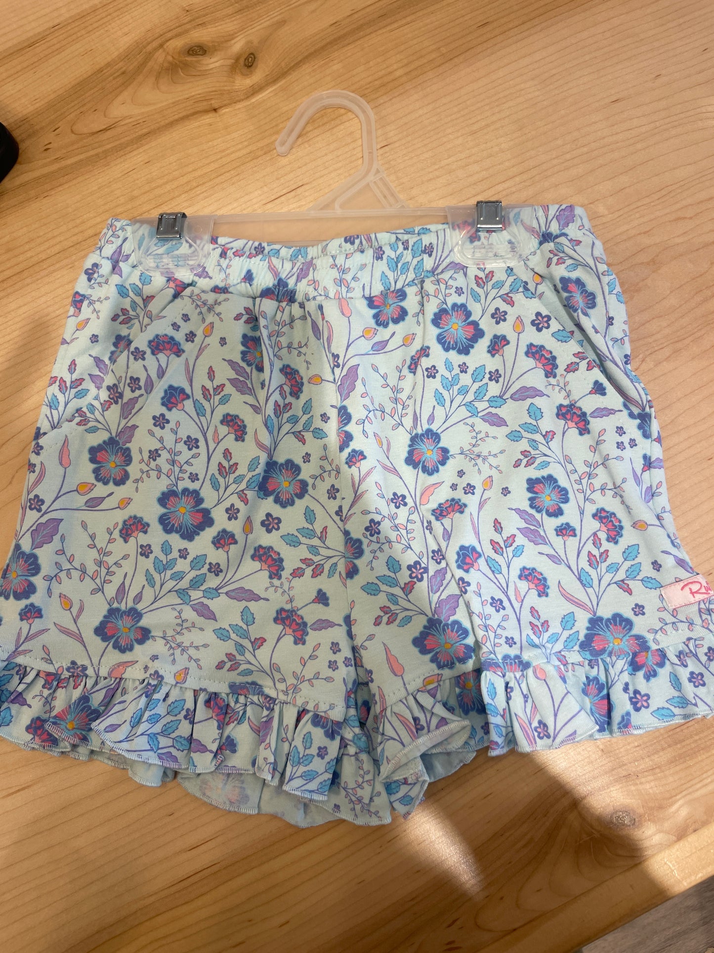 Fairytale Garden Girls Knit Ruffle Shorts