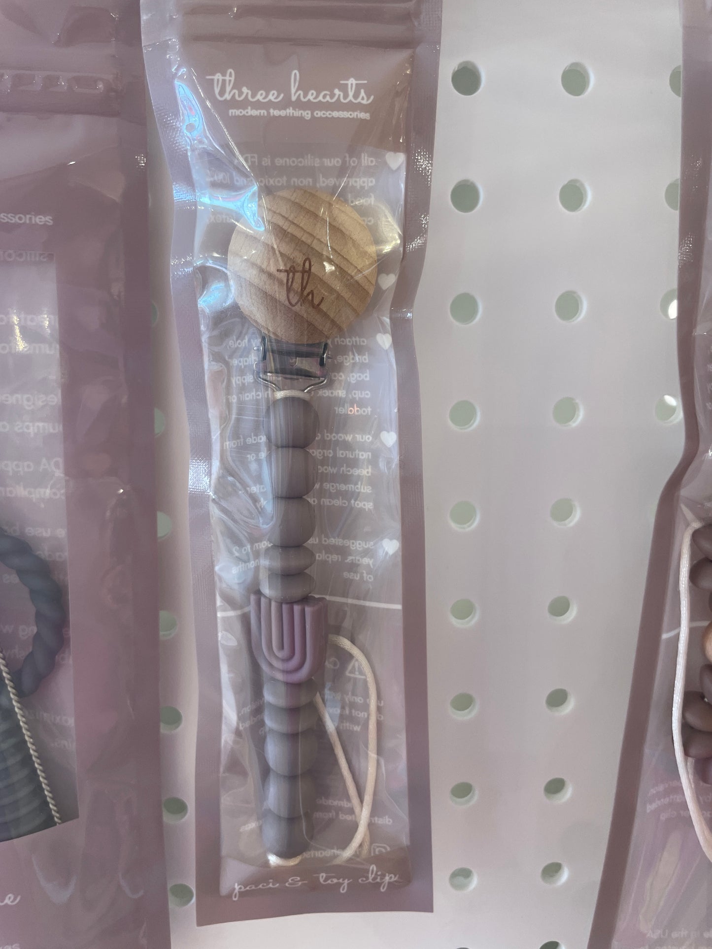 Petite Rainbow & Toy Clip