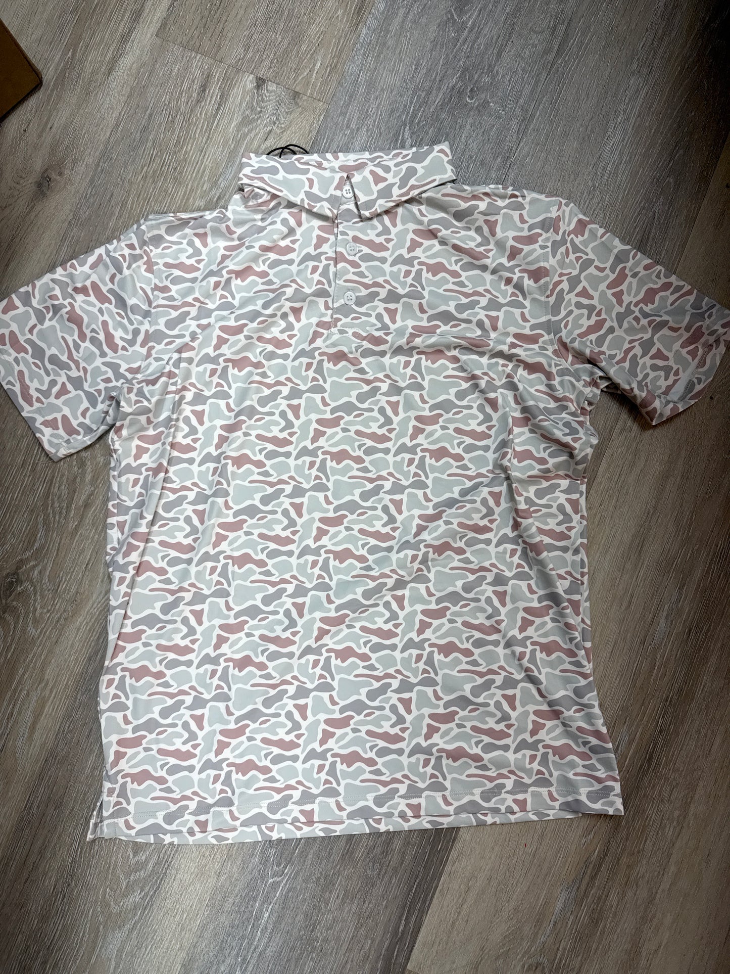 Whitetail Camo kids Polo Shirt
