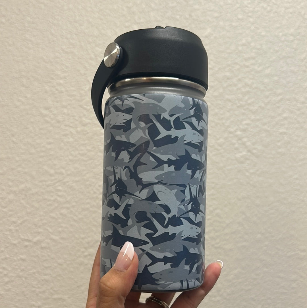 Kids 12oz bottle with a straw cap