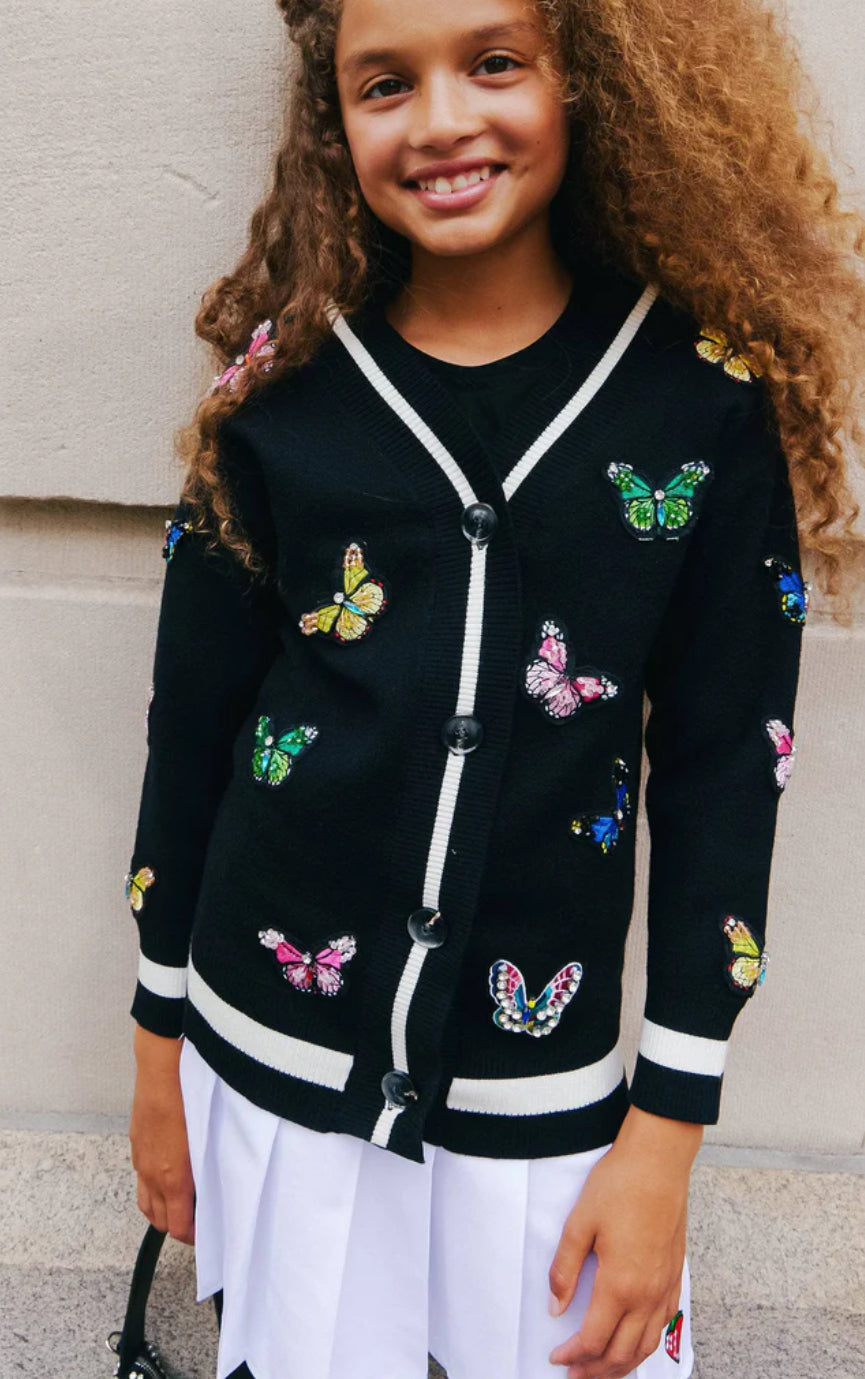 Butterfly Patch Cardigan