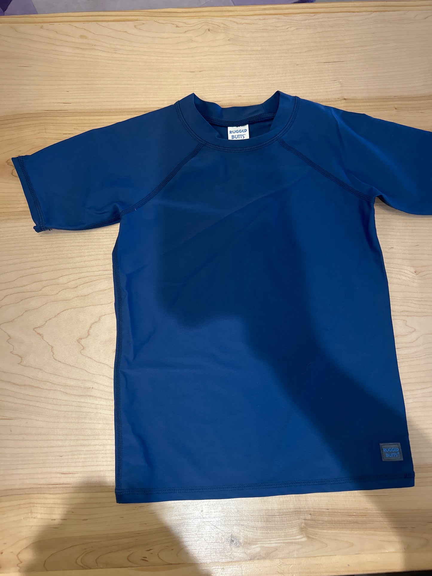 NAVY SHORT SLV RASH GUARD