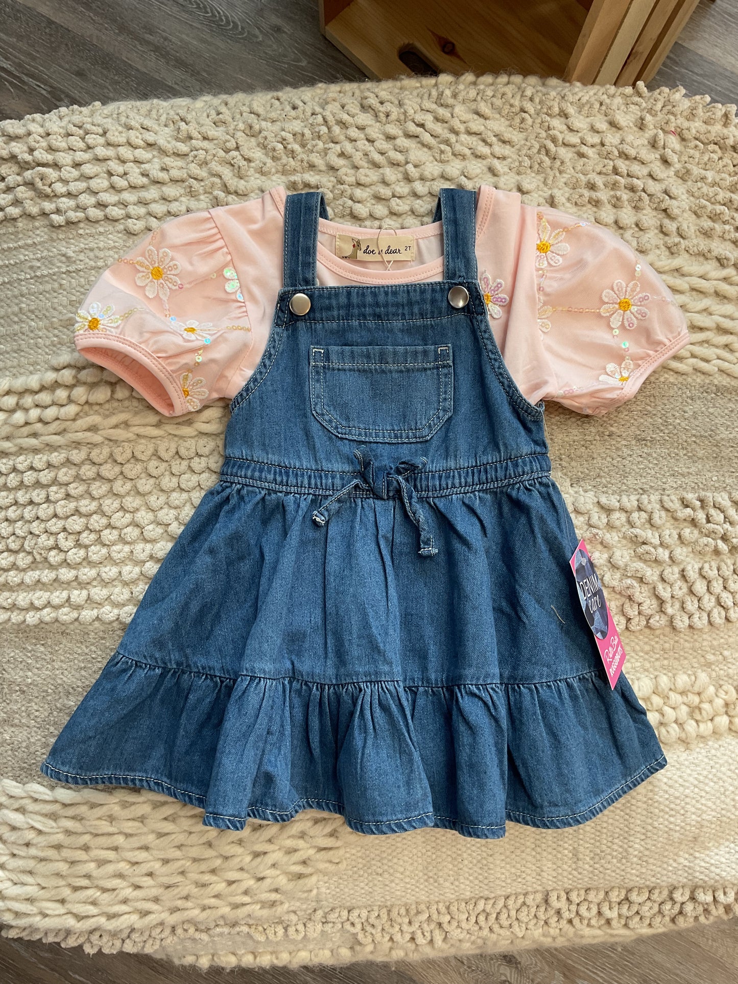 SEQUIN FLORAL MESH TOP