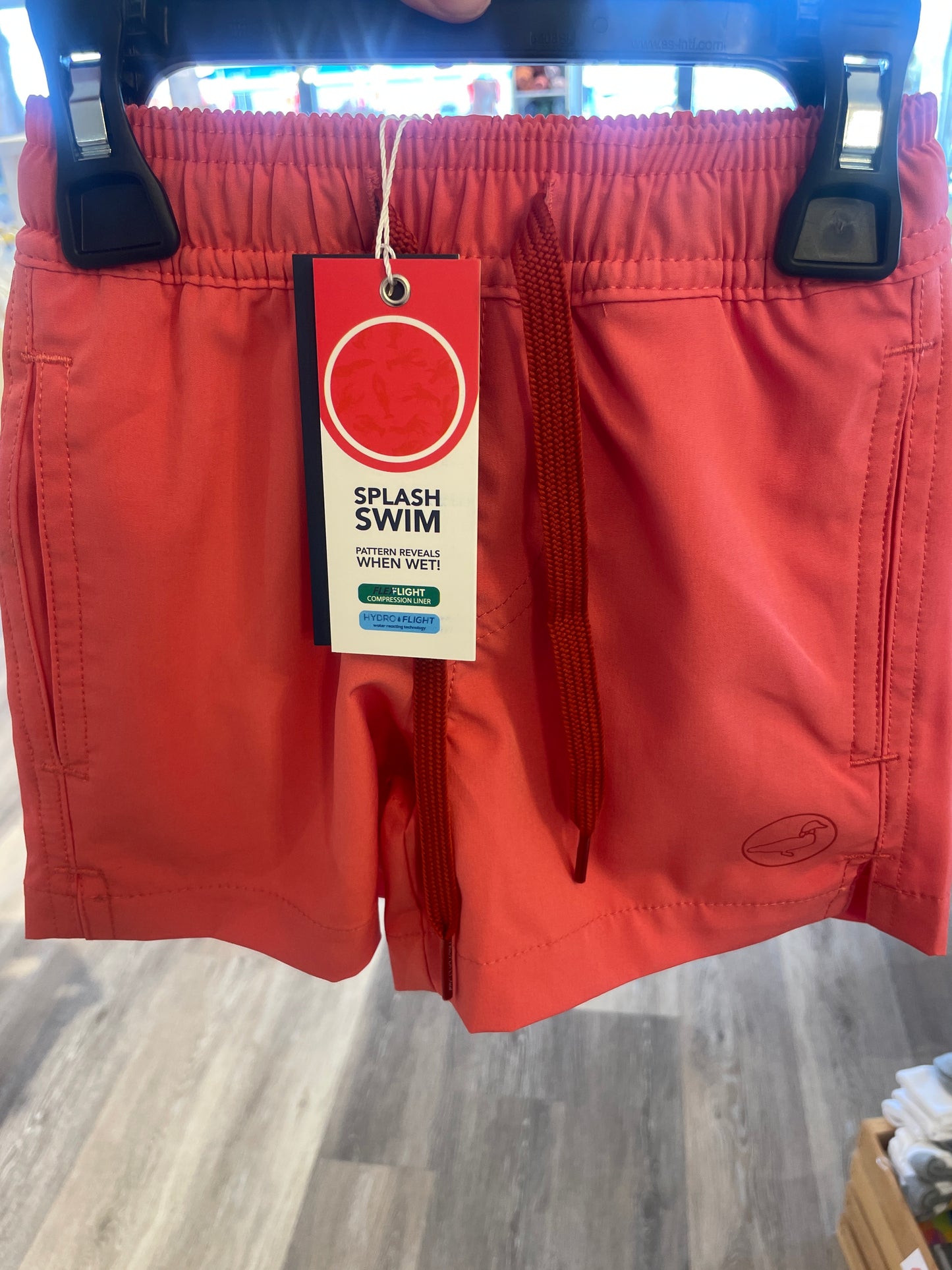 BOYS SPLASH SWIM TRUNK CRAWFISH BOIL