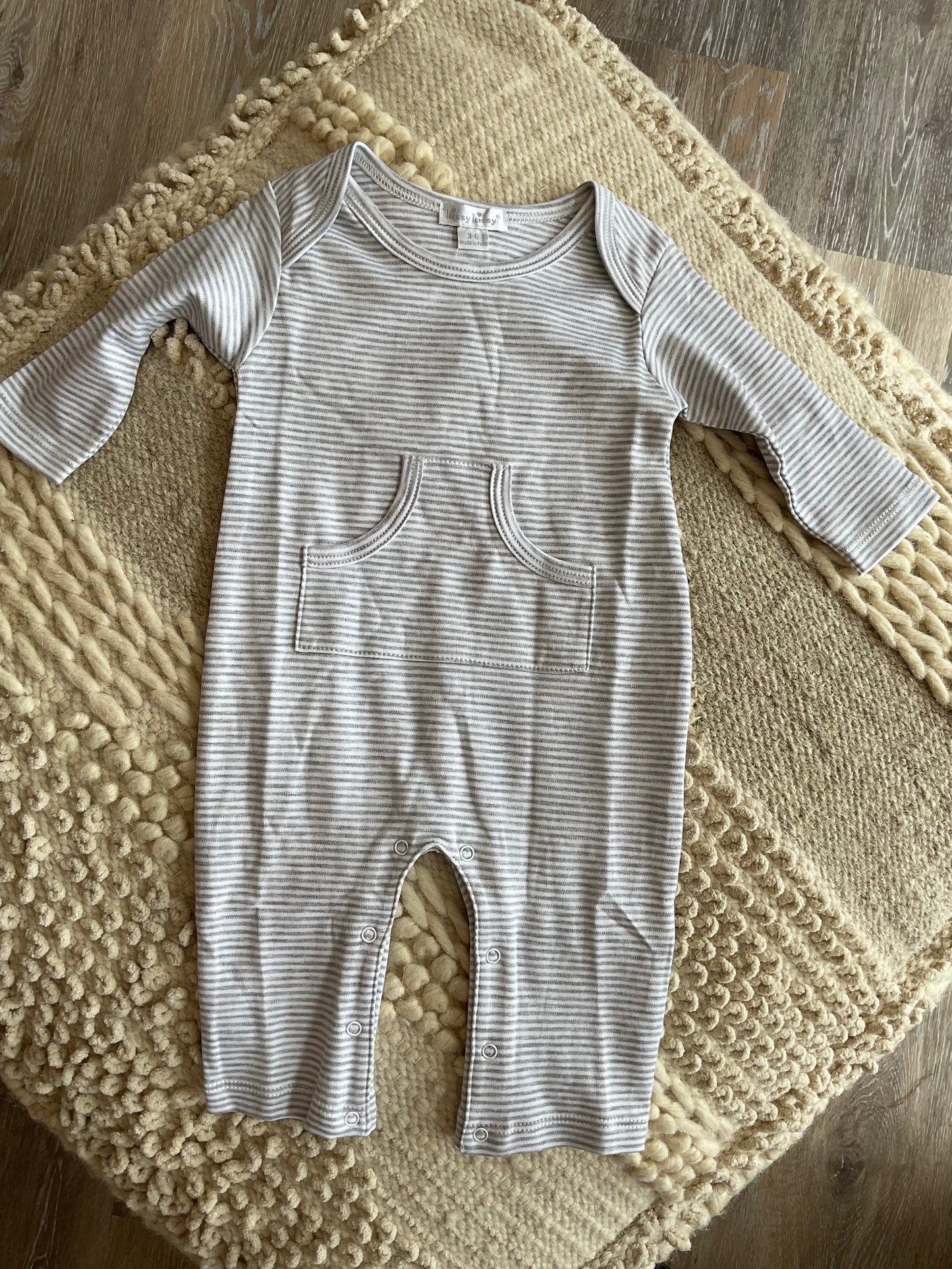 KISSY ESSENTIAL STRIPE PLAYSUIT