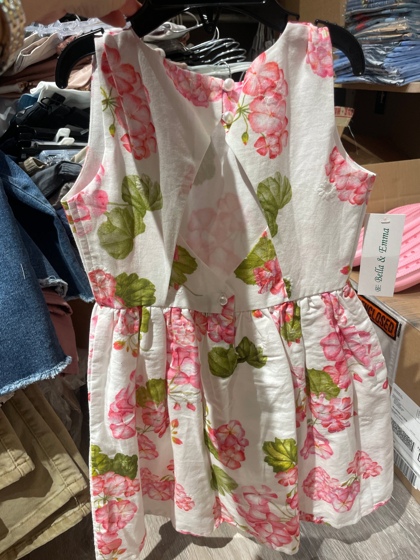 Floral Dress Pink