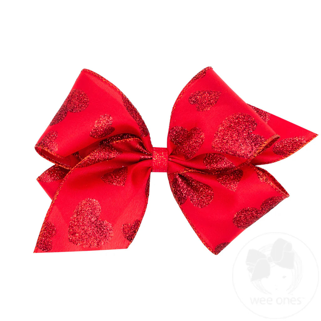 Sparkle Valentine Bows