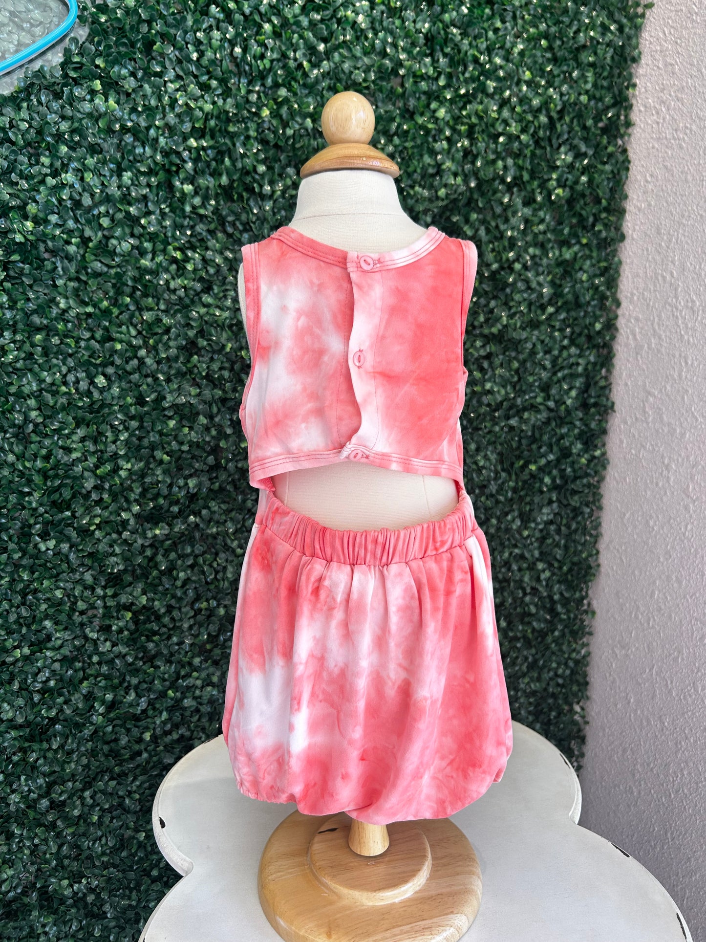 STRAWBERRY CLOUD ROMPER