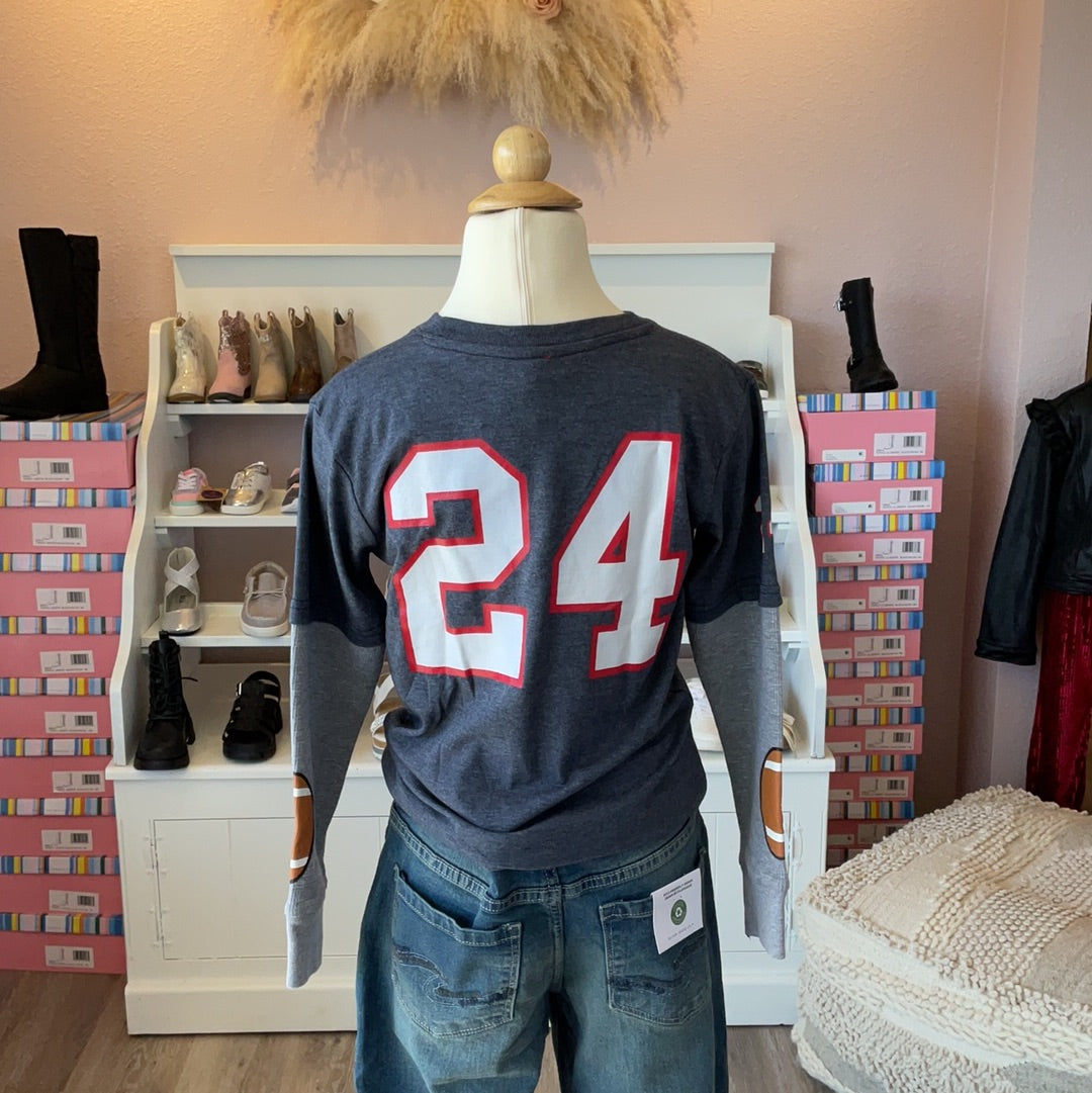 LS VARSITY FOOTBALL 2FER, NAVY