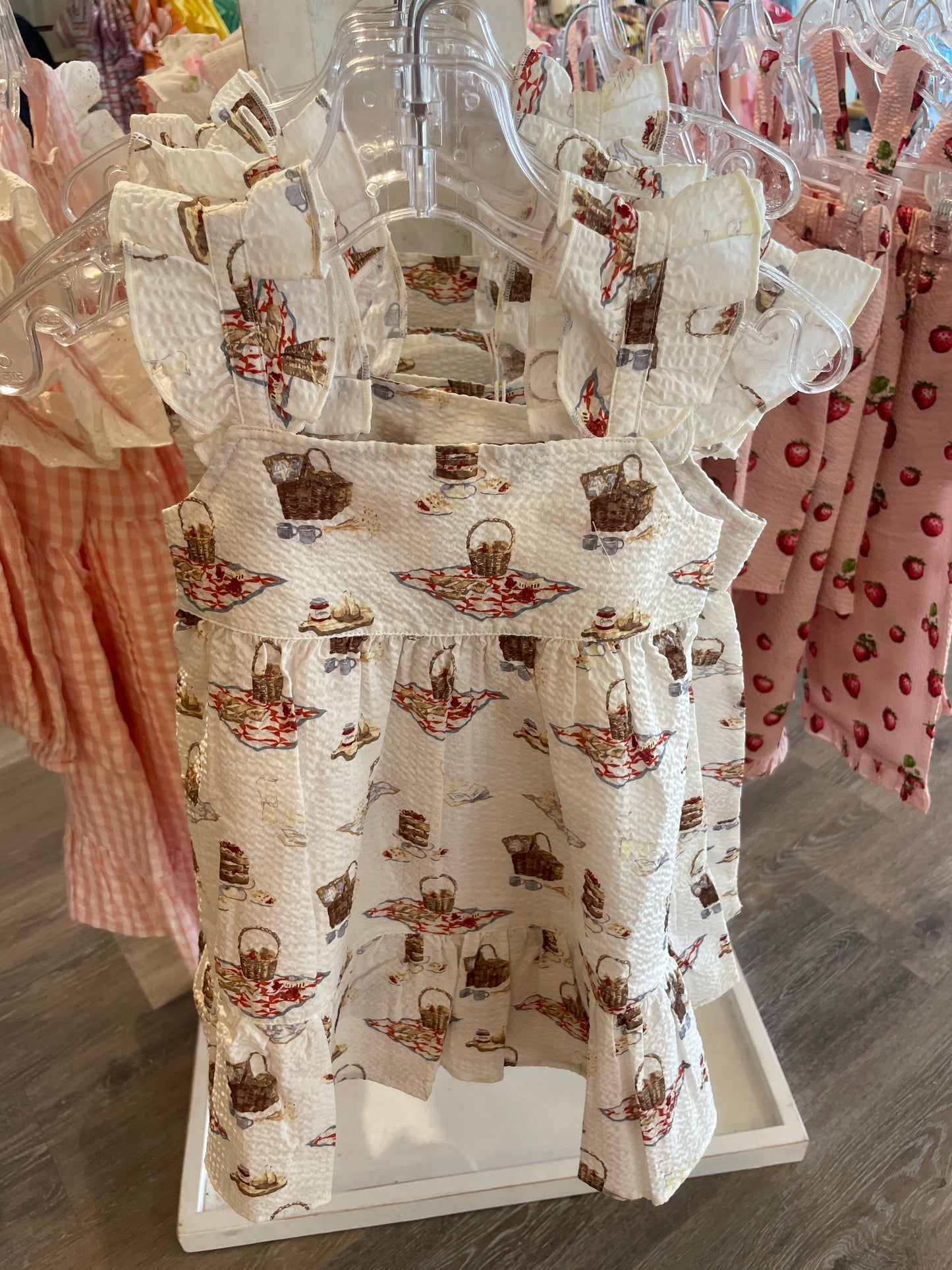 Ruffle Tiered Dress Picnic