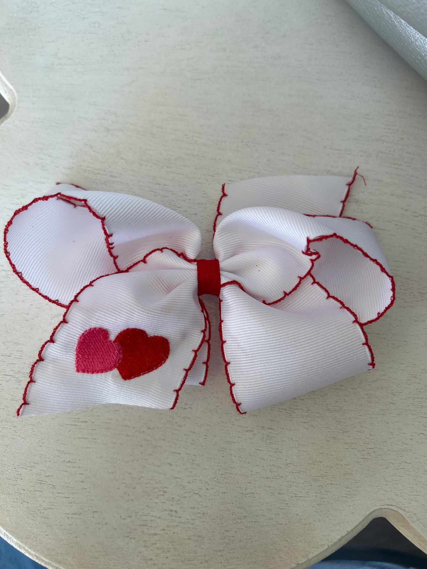 Valentine Moonstitch Bow