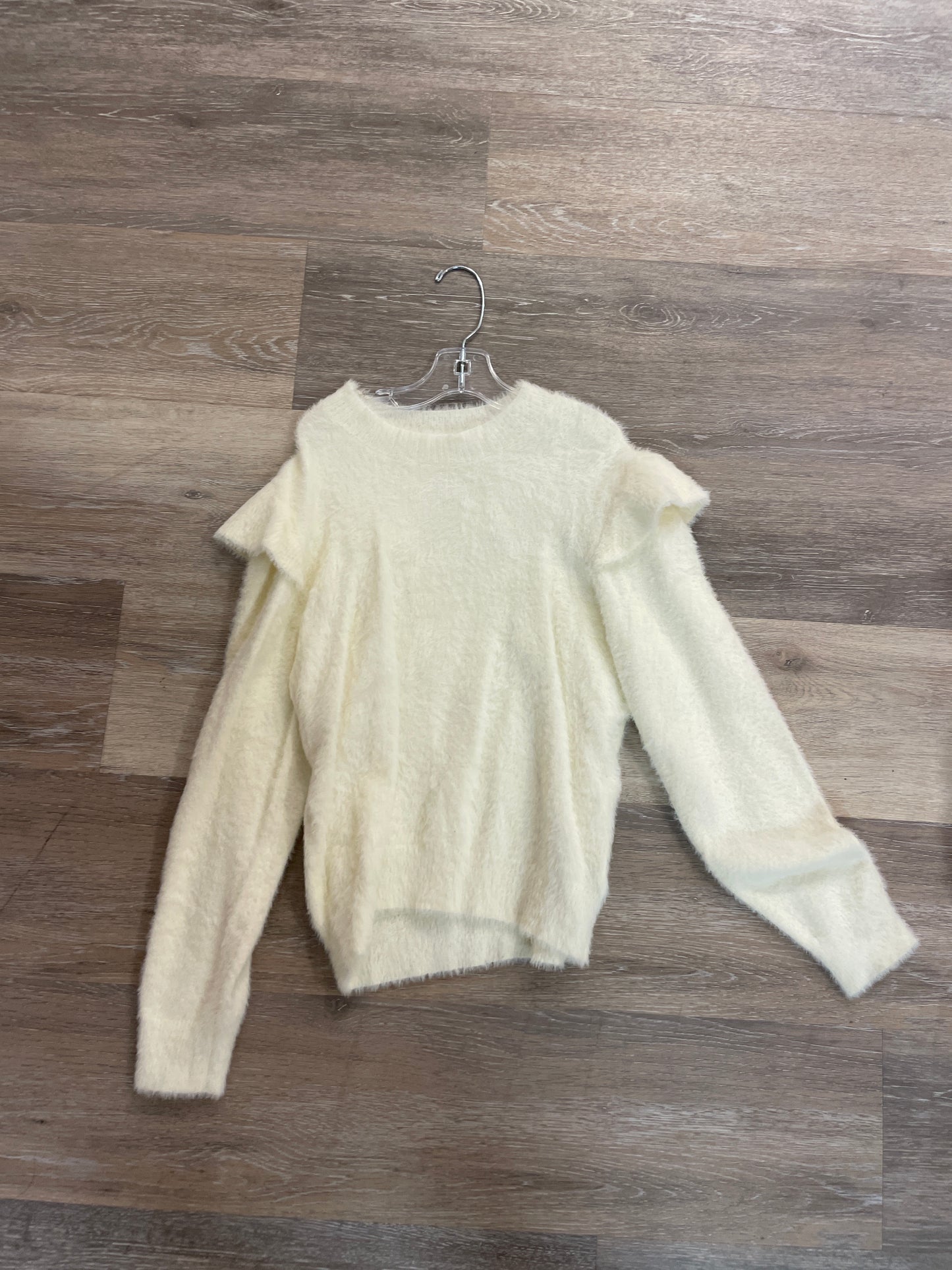 TWEEN ABIGAIL RUFFLE TRIM SWEATER