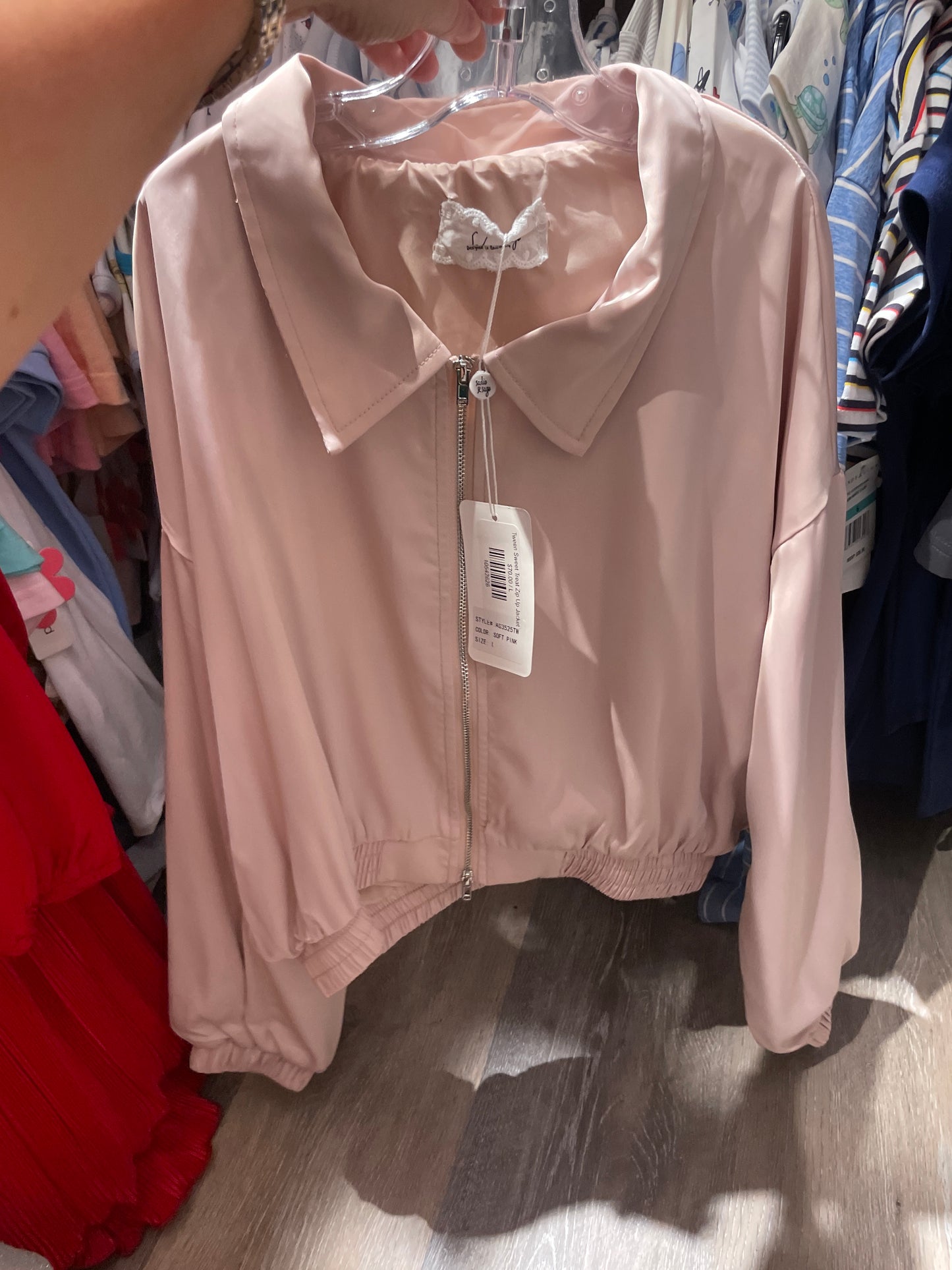 Tween Sweet Treat Zip Up Jacket