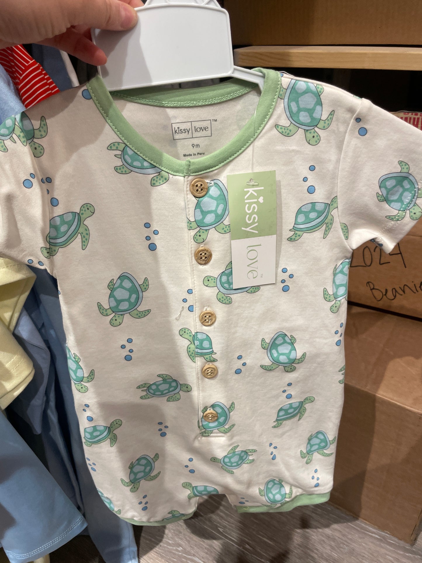 TURTLE SHORT PLAYSUIT