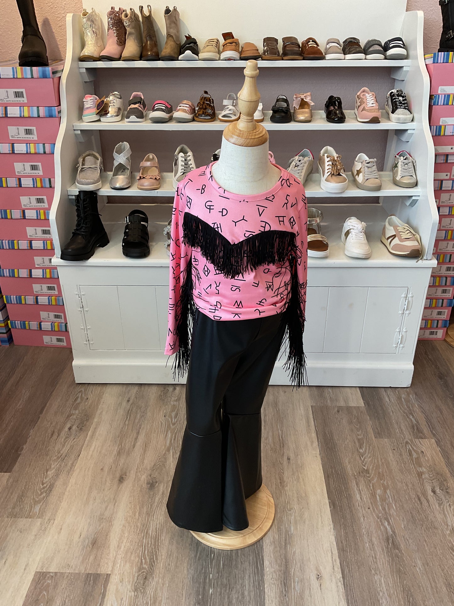 Pink Brand w/ Fringe Shirt