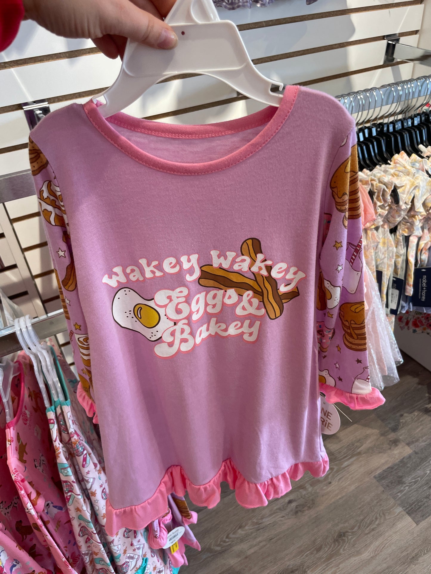 Wakey, Wakey Eggs and Bakey Jammie Gown