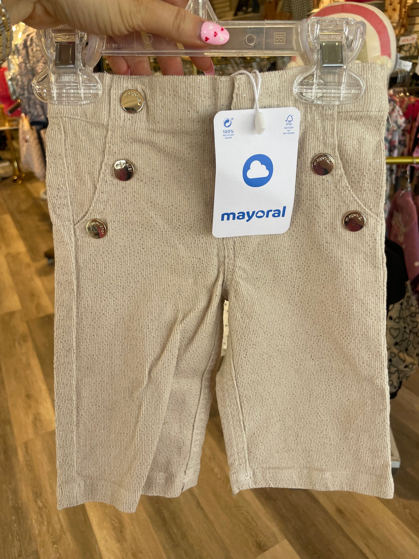 Almendra sparkly pants