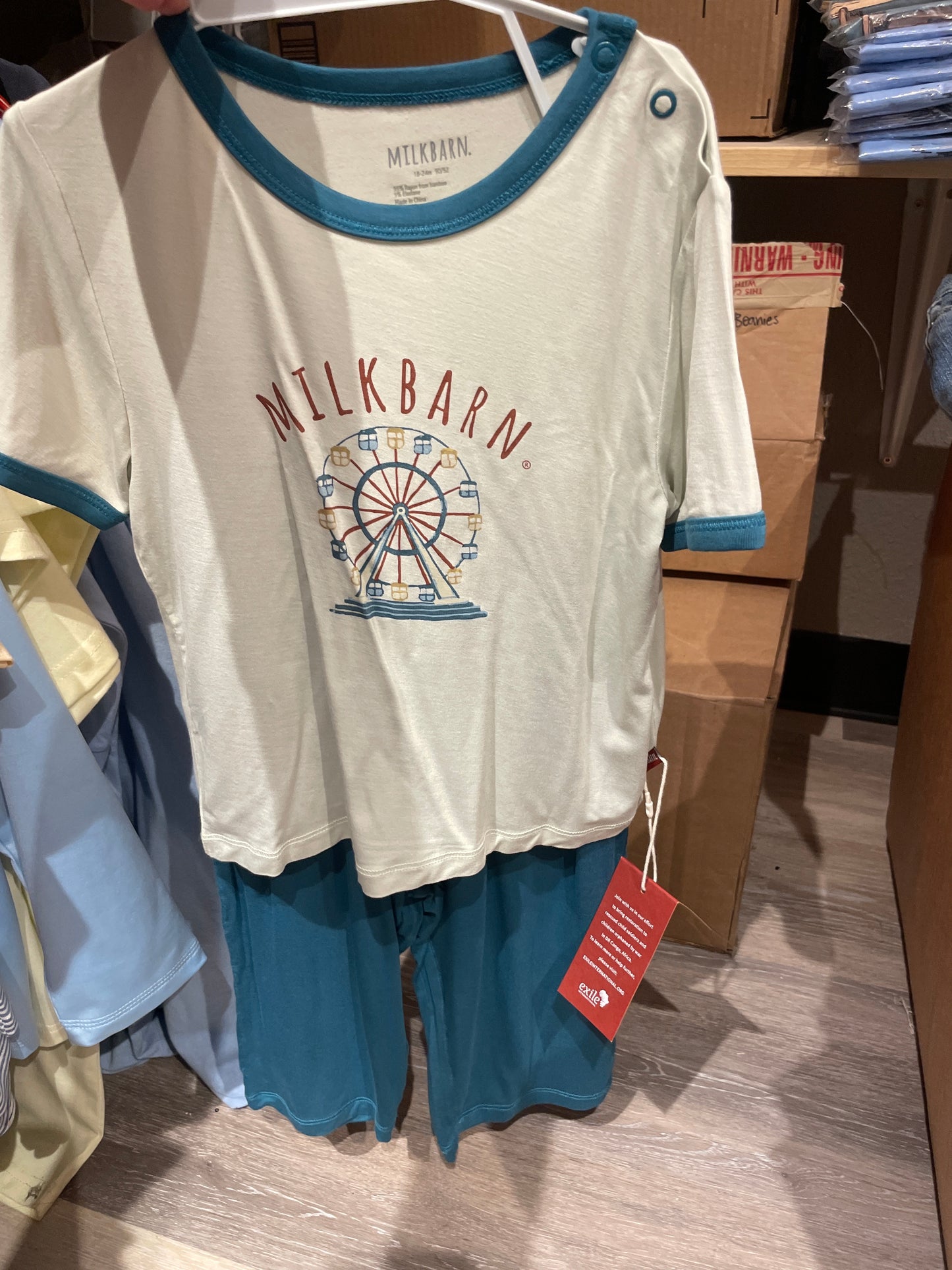 Bamboo Stretch Dream Ocean Two Piece Set