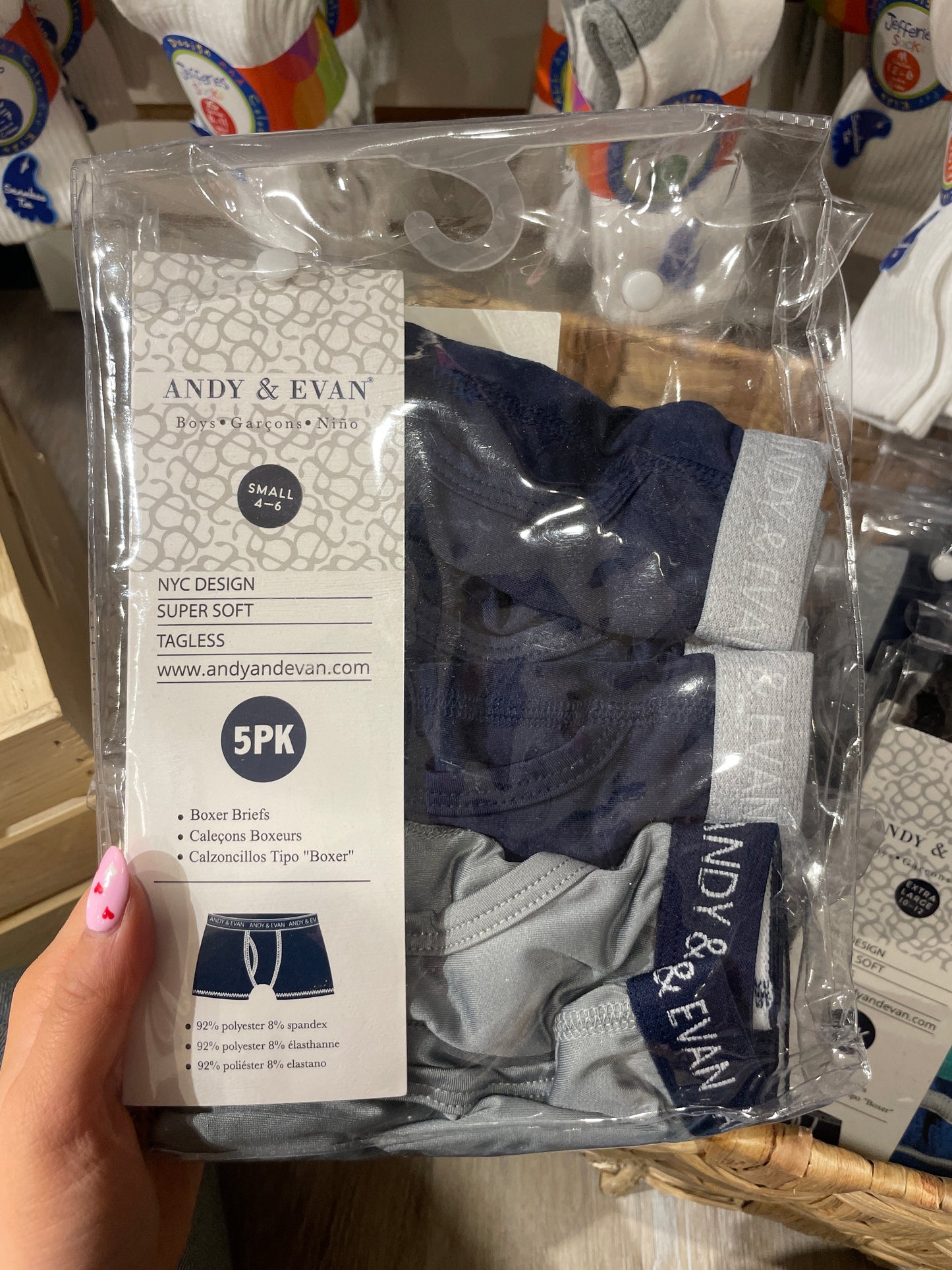 BOYS MIRCOFIBER BOXER BRIEFS