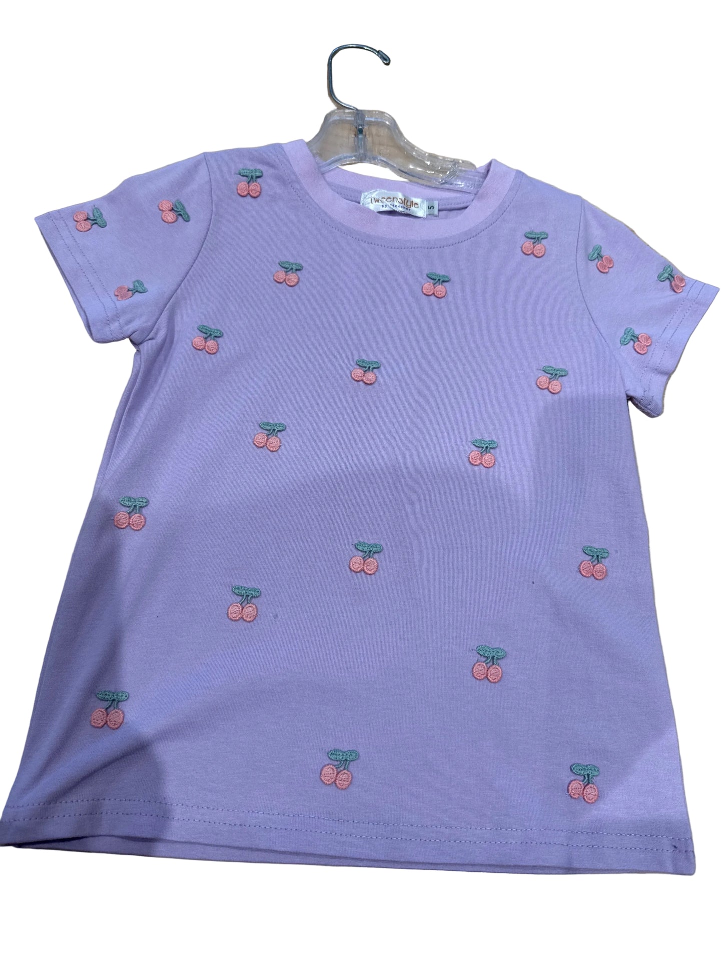 Mini Cherries Tee on Jersey Short Sleeve Tee