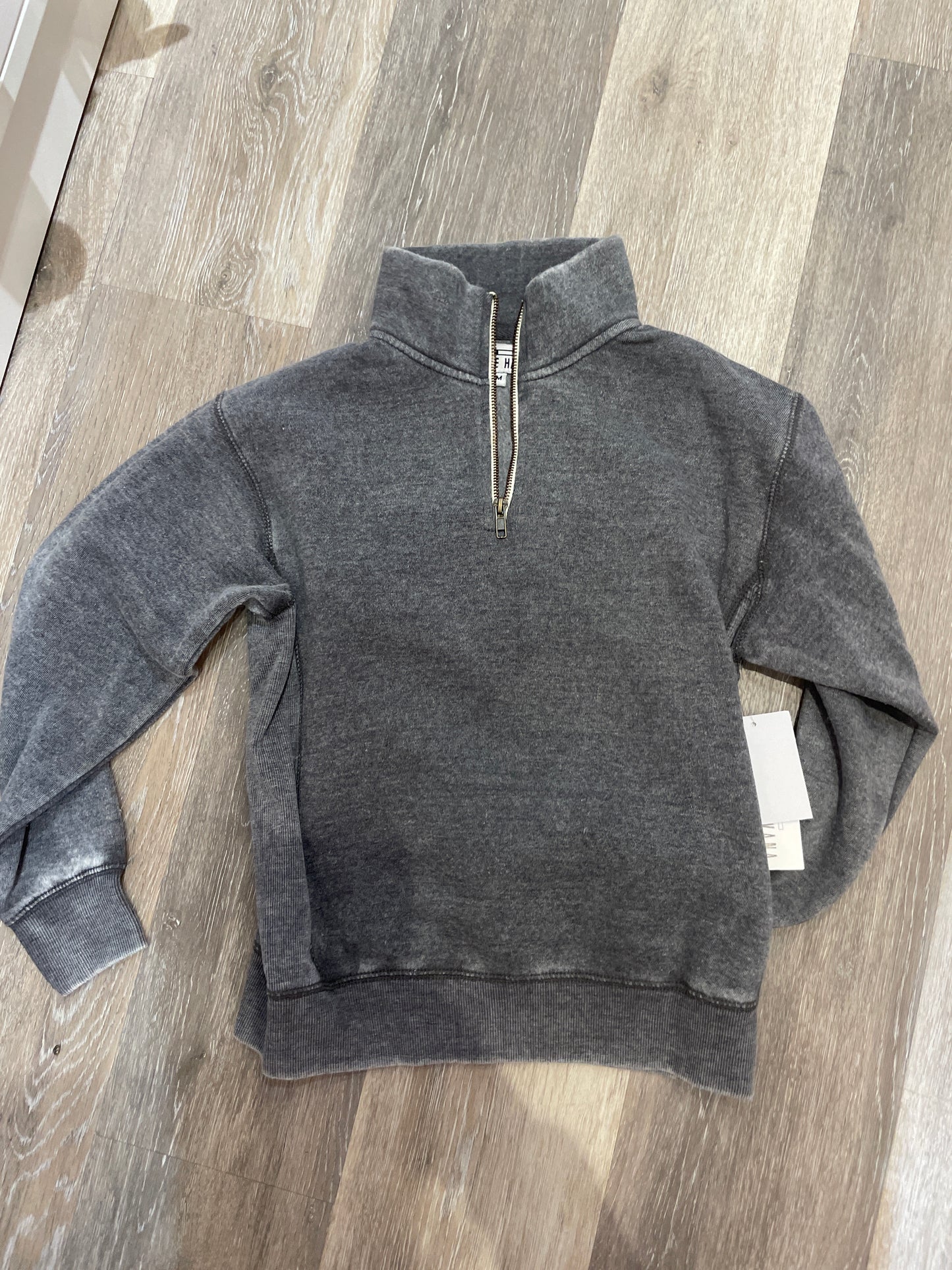 Steel Burnout Pullover