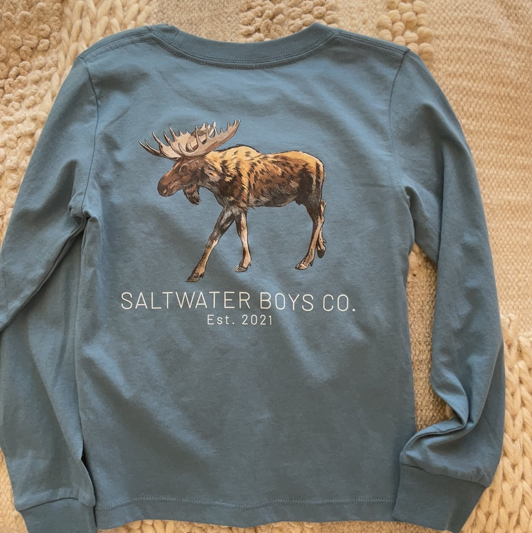 MOOSE GRAPHIC TEE LS