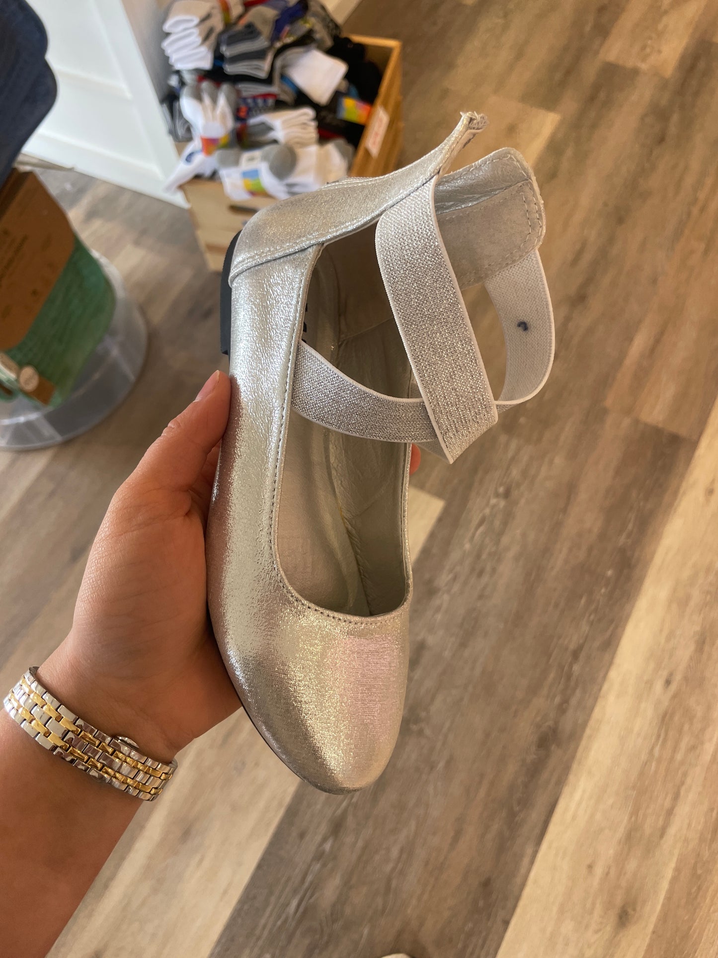 CORRE SILVER SHOES