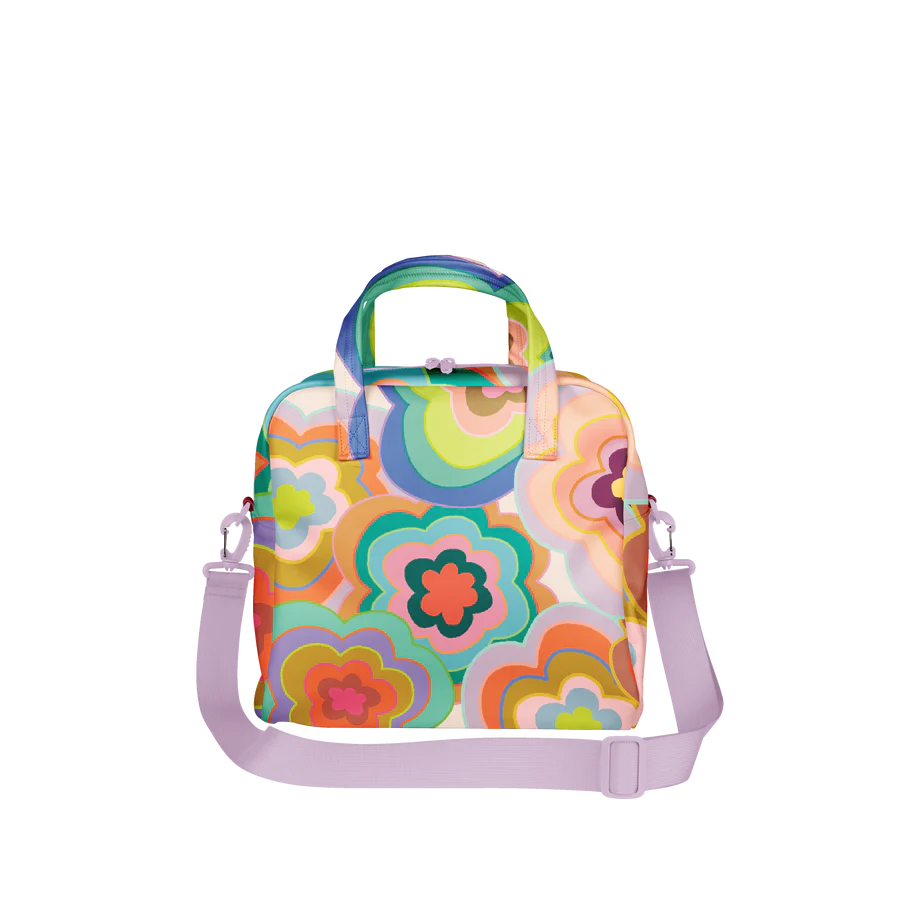 Trippy Dippy Floral Skate Bag