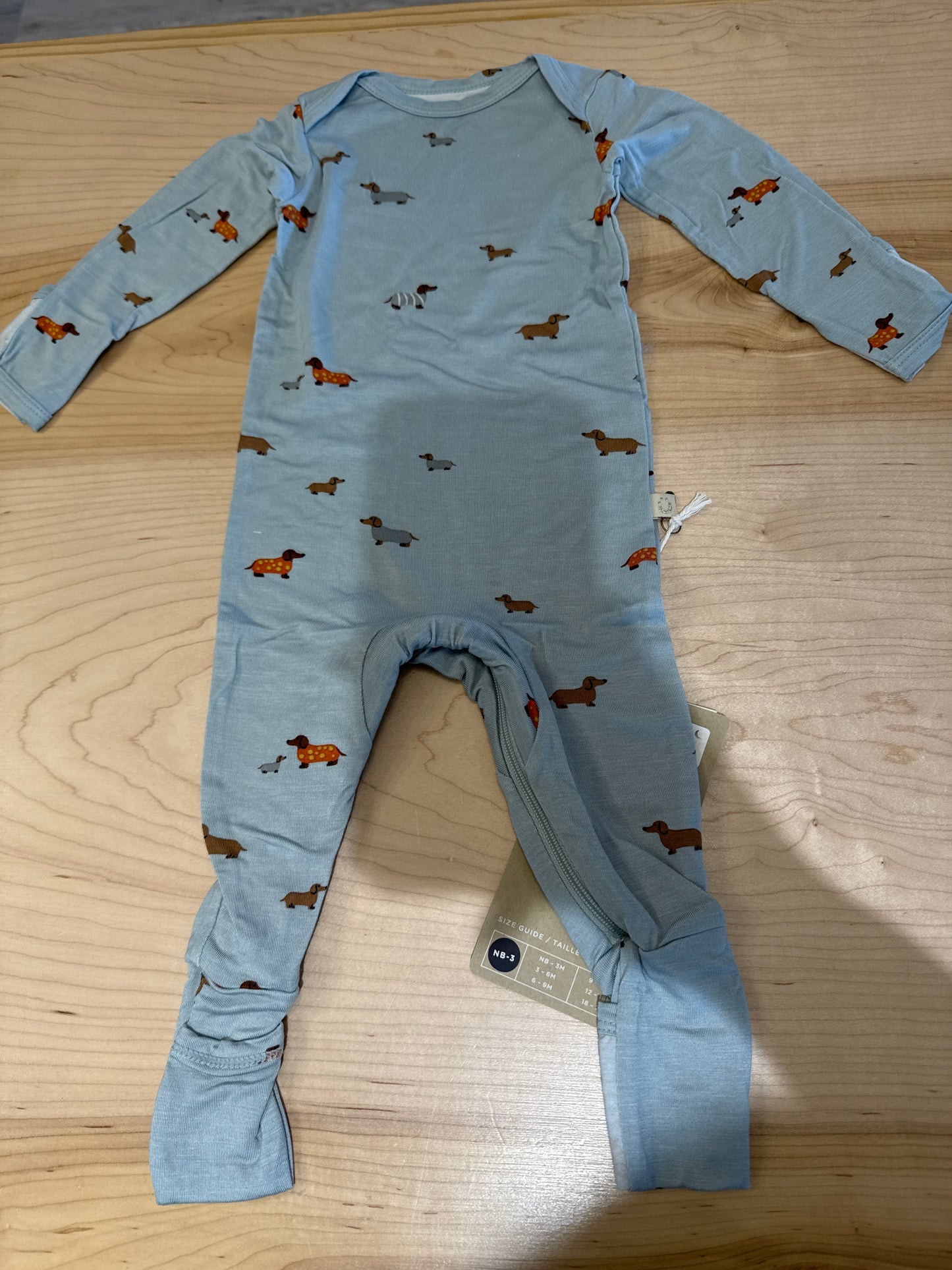 Weenie Dog Convertible Pajama