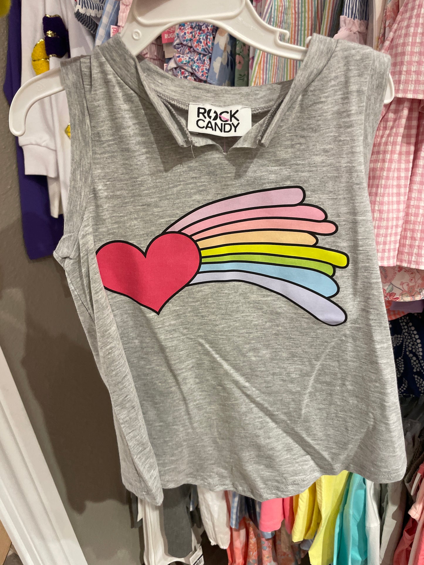 HEART RAINBOW TANK