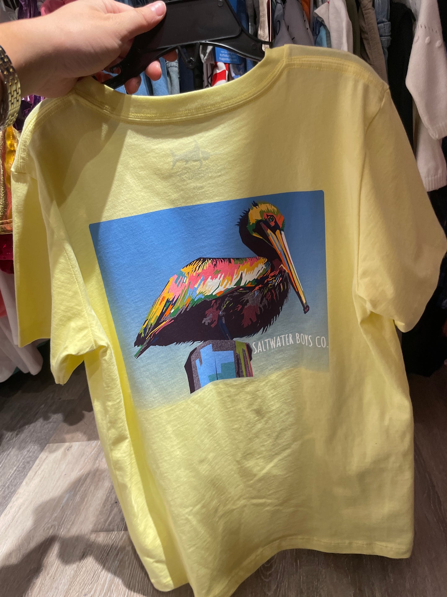 The Mayor (Pelican) pocket tee