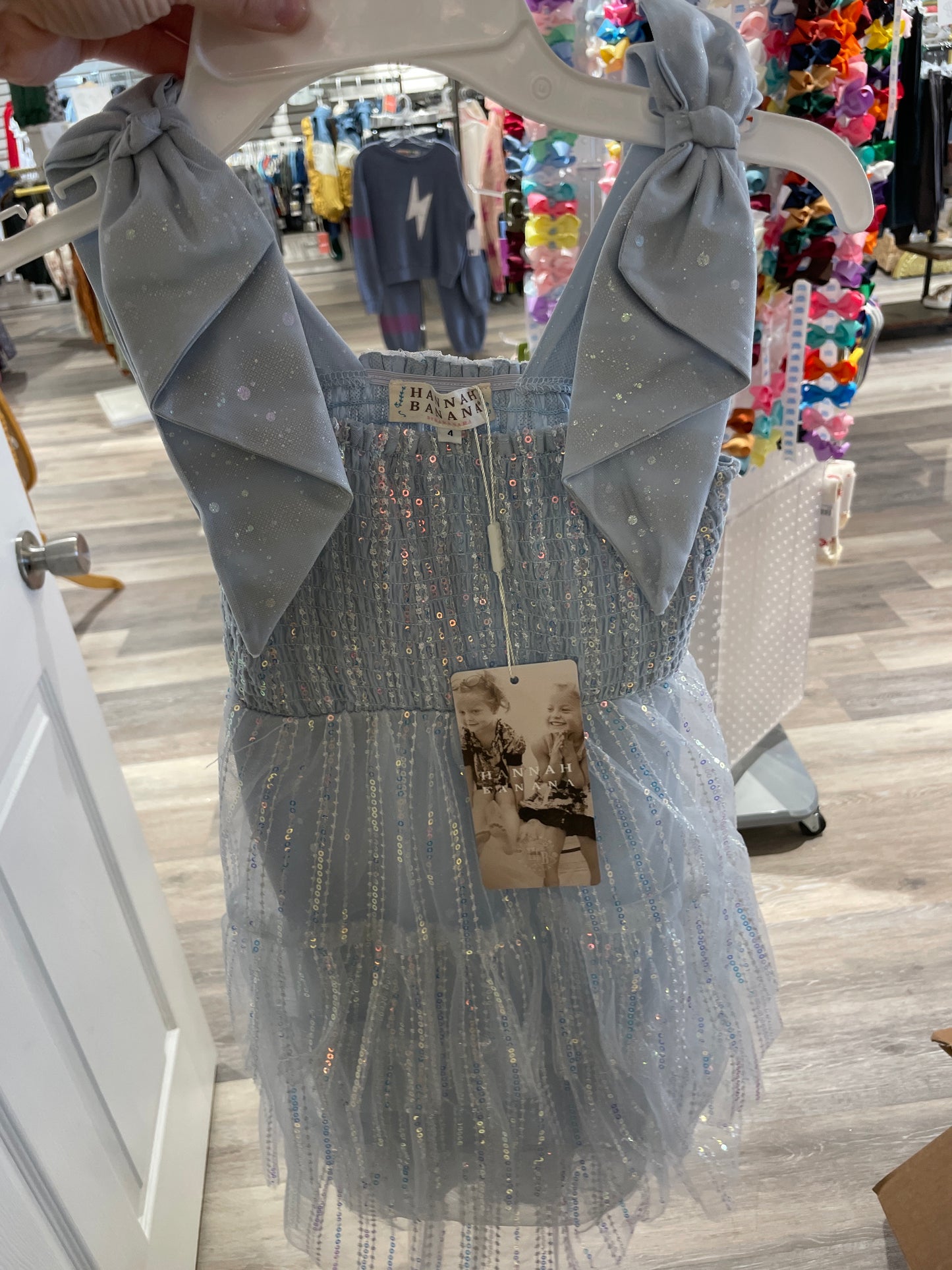 SEQUIN TIERED BABY DOLL DRESS