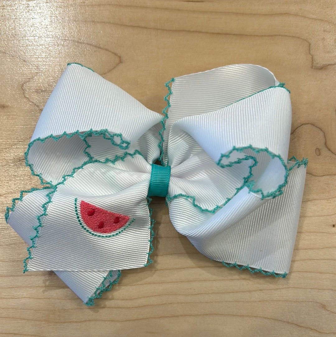 KING SUMMER EMB. MOON STITCH