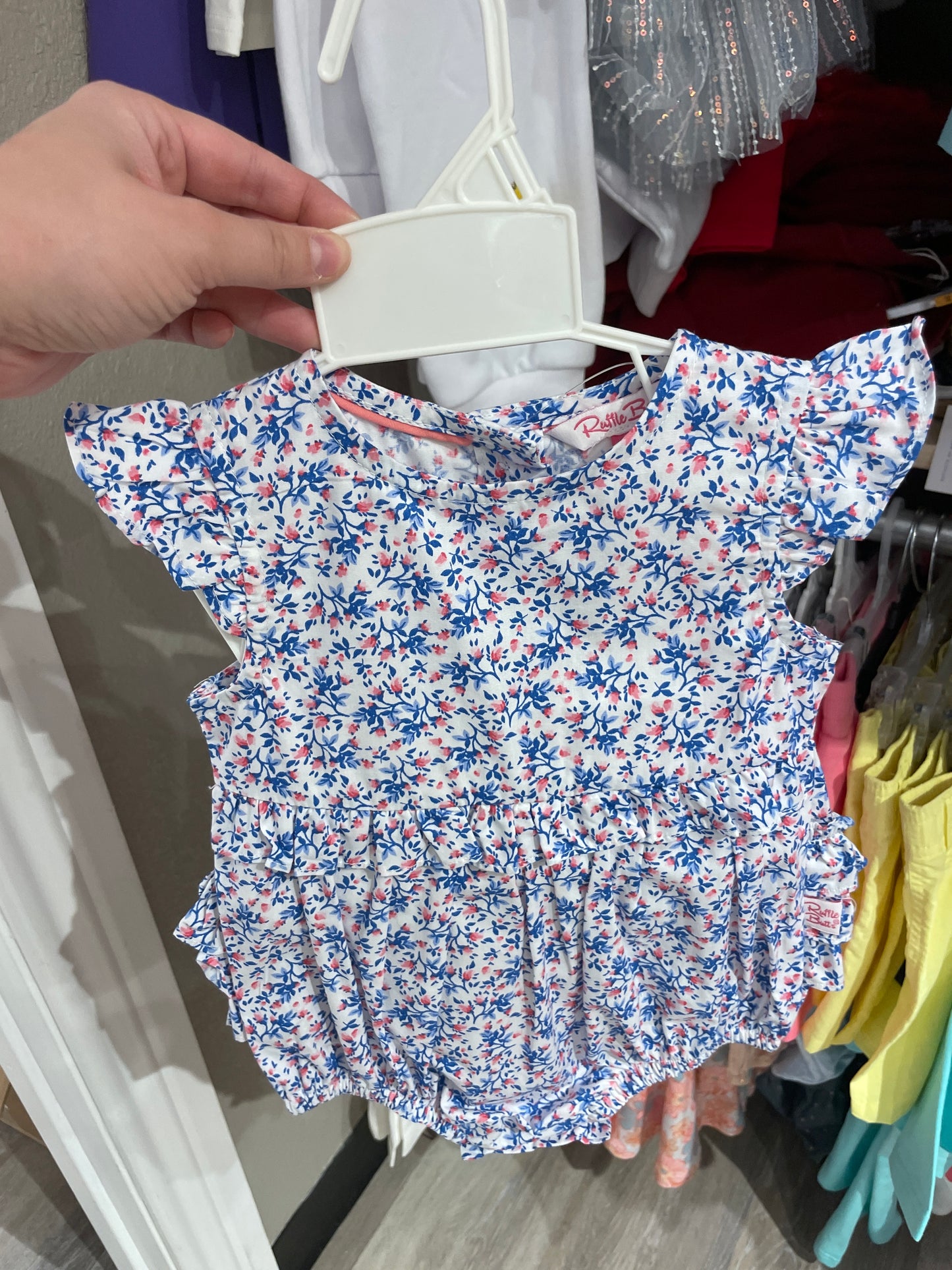Cottage Tea Time Ruffle Romper
