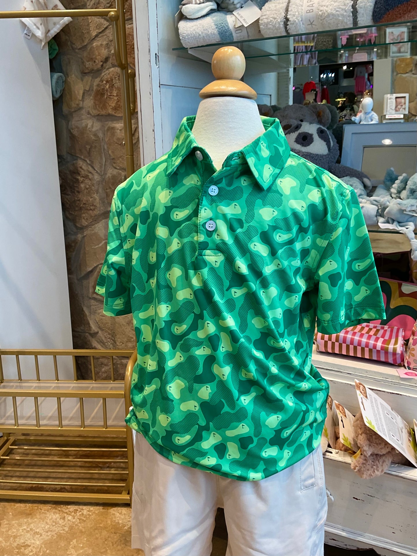 Golf Camo Polo Shirt