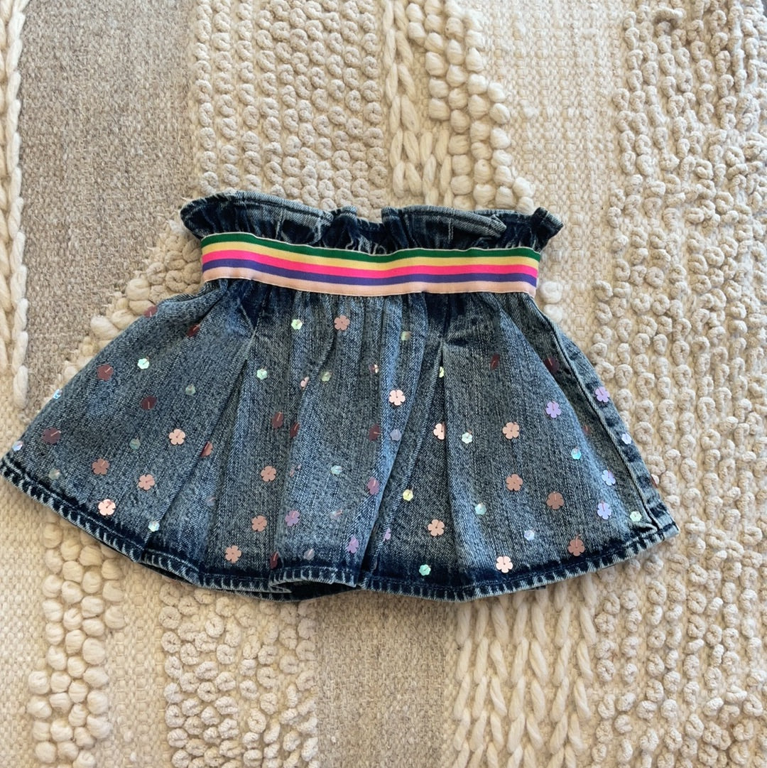 Twinkle Denim Skirt