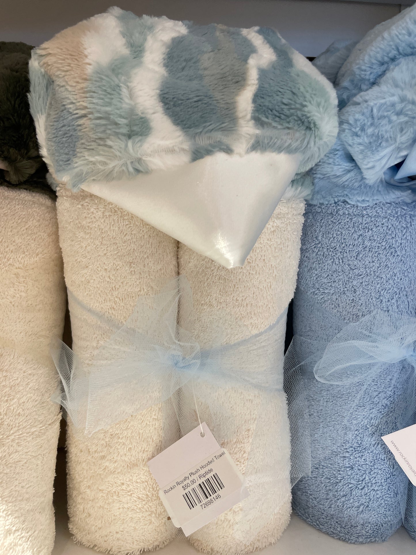Rockin Royalty Plush Hooded Towel