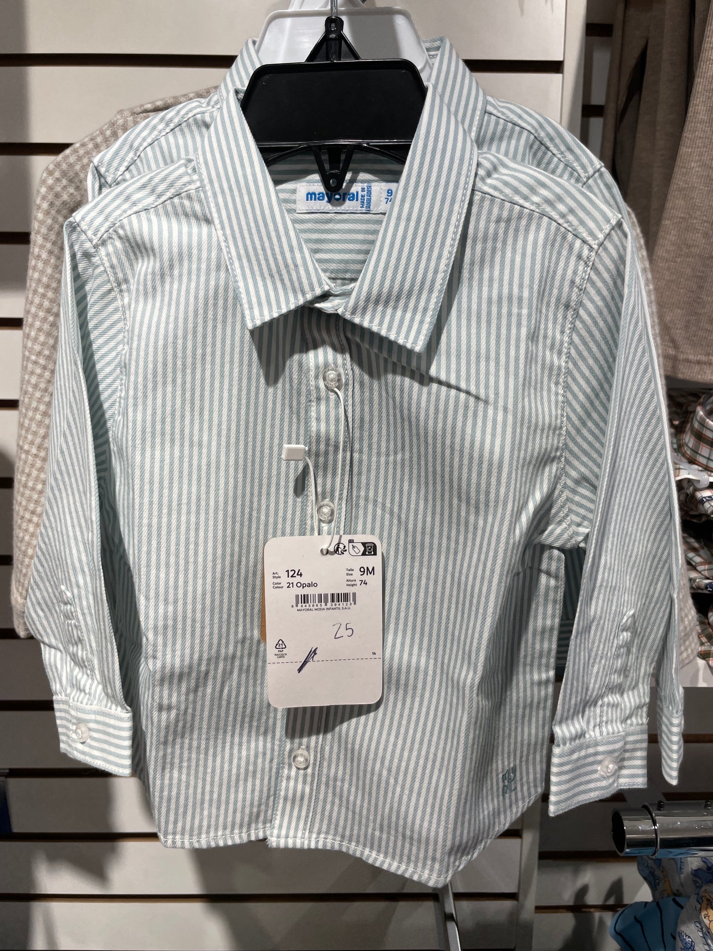 Opal Stripped Button Down Shirt