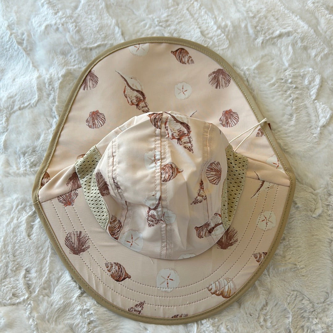 SEASHELL SUN SAFETY PLAY HAT