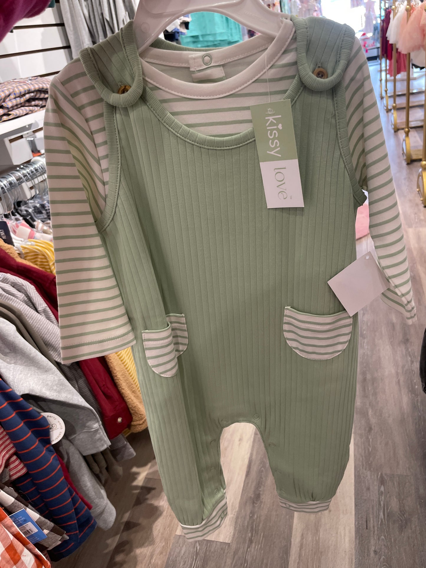 Mint Green Overall Set Mix