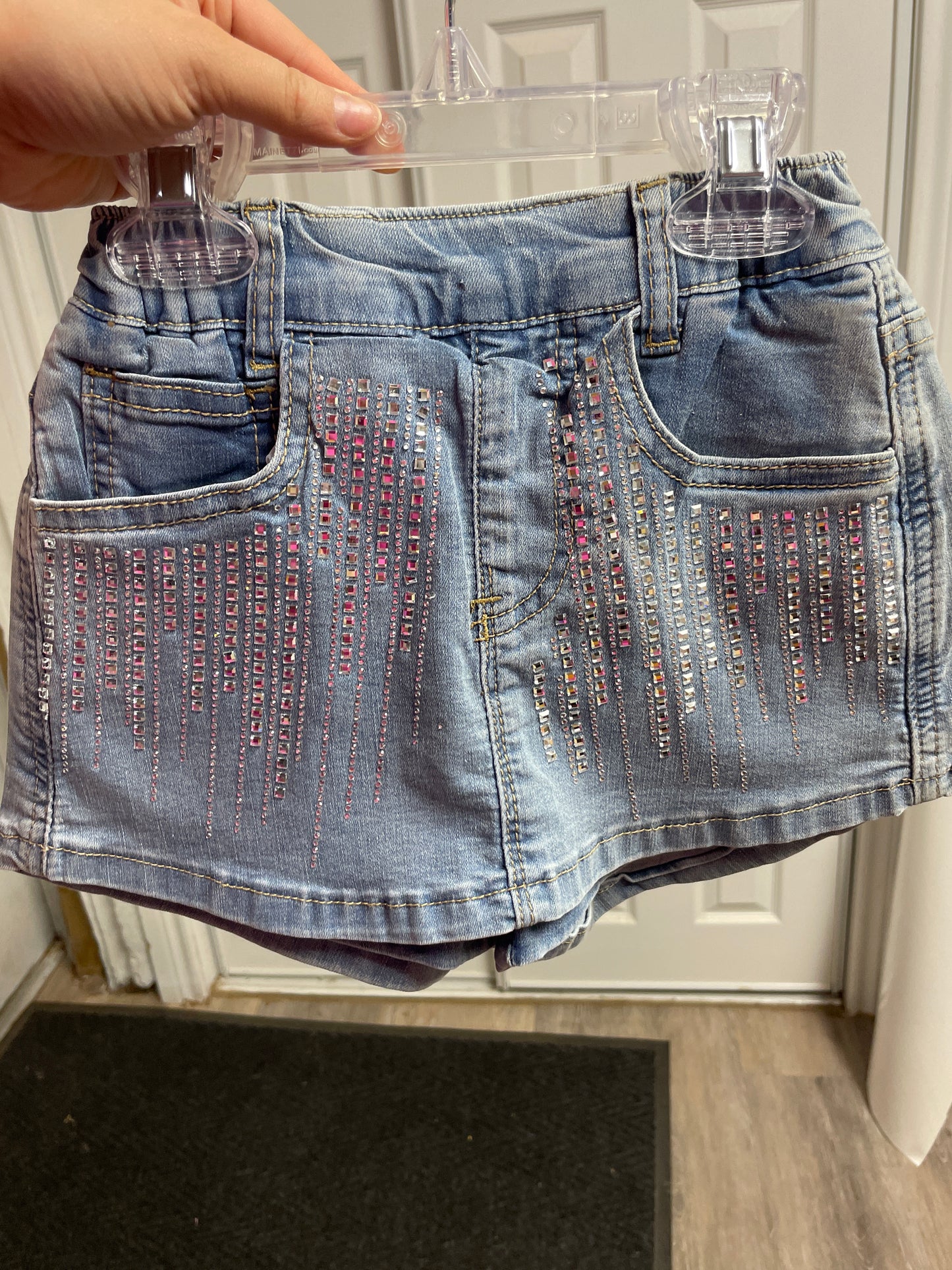 Silver Stone Denim Skort
