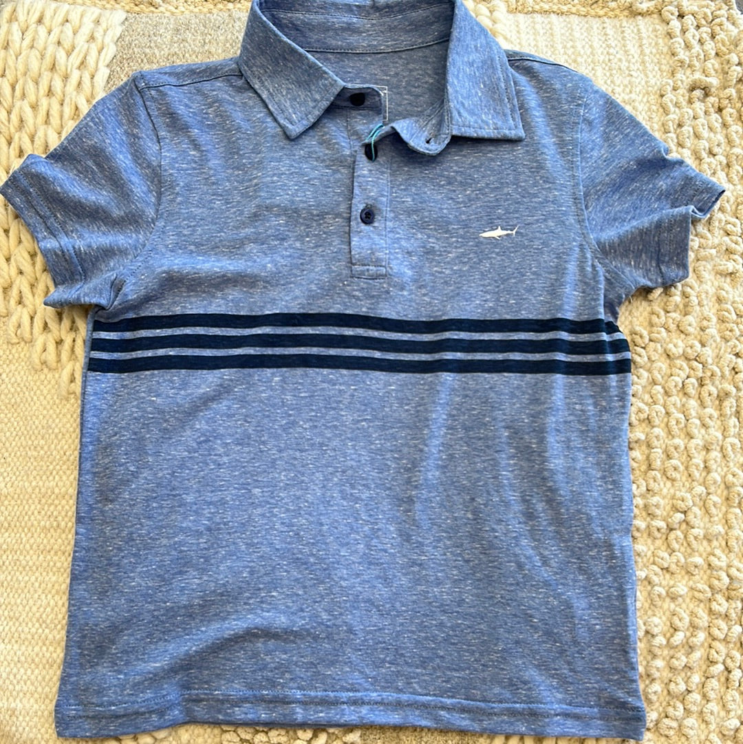 BLUE SHARK POLO SHIRT