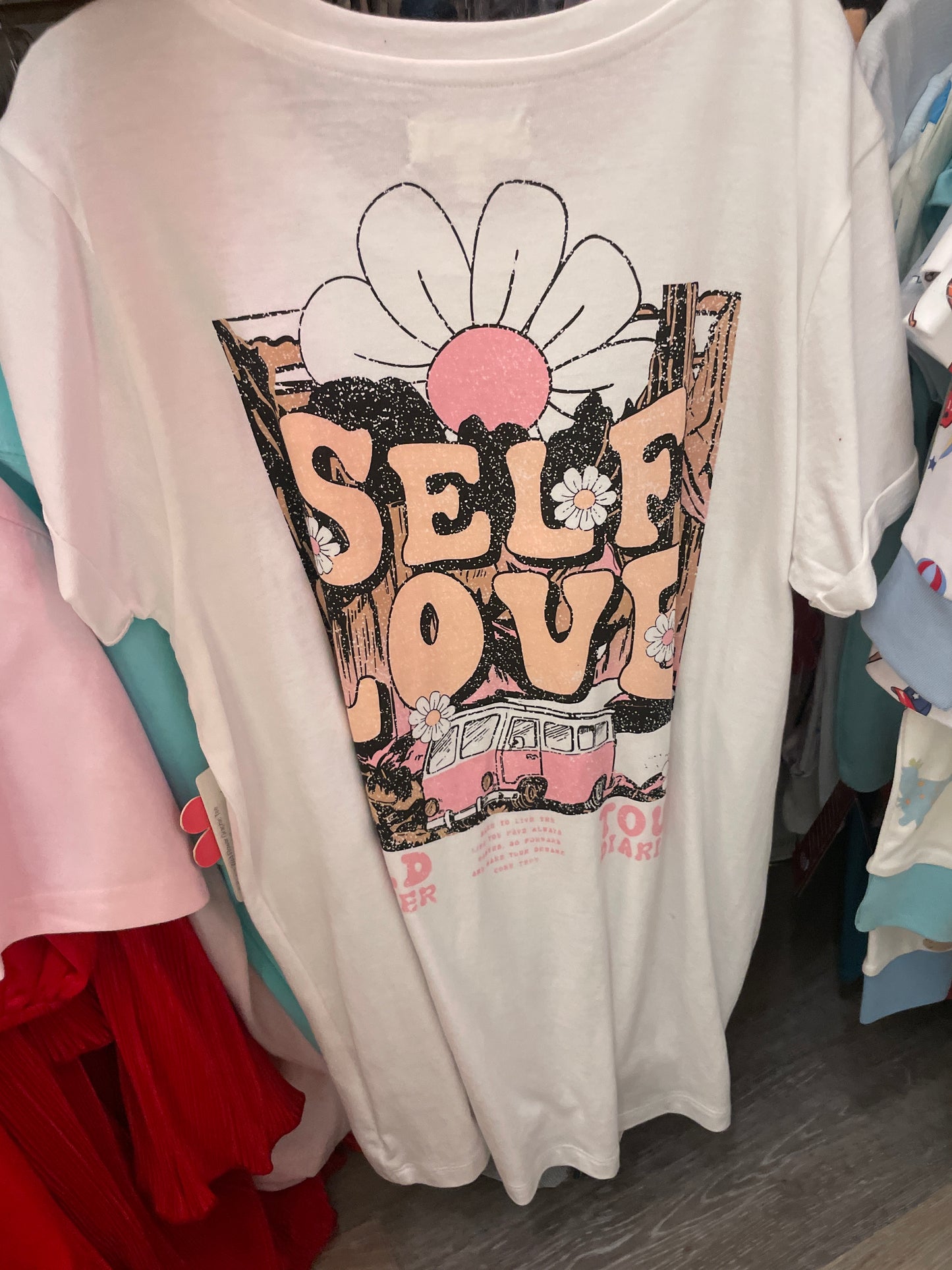 Self Love Wild Flower Graphic Tee