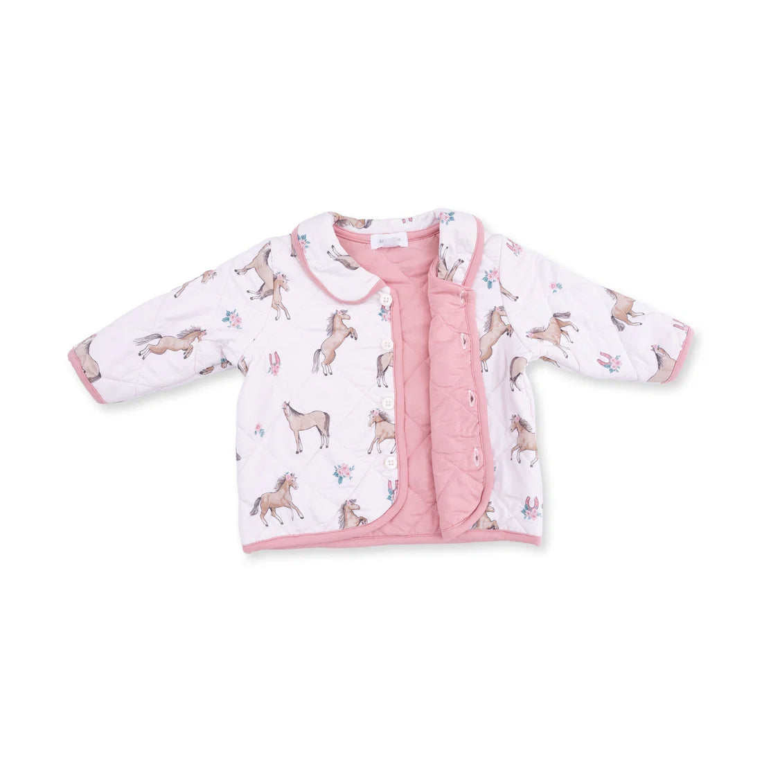 I Love Horses Quilted Jacket