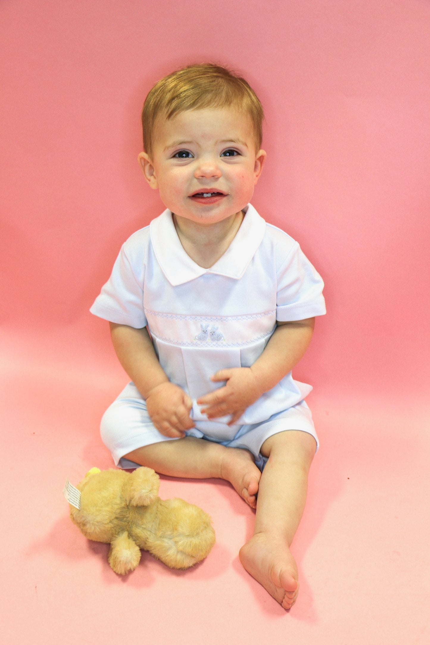 Playsuit w/ Rabbit Emb